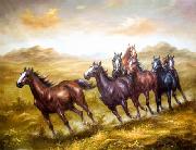 unknow artist Horses 016 Sweden oil painting artist